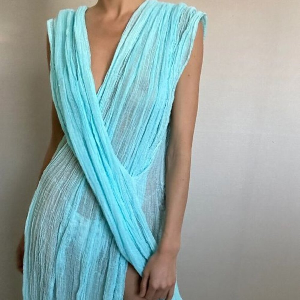 Aqua Blue Dress